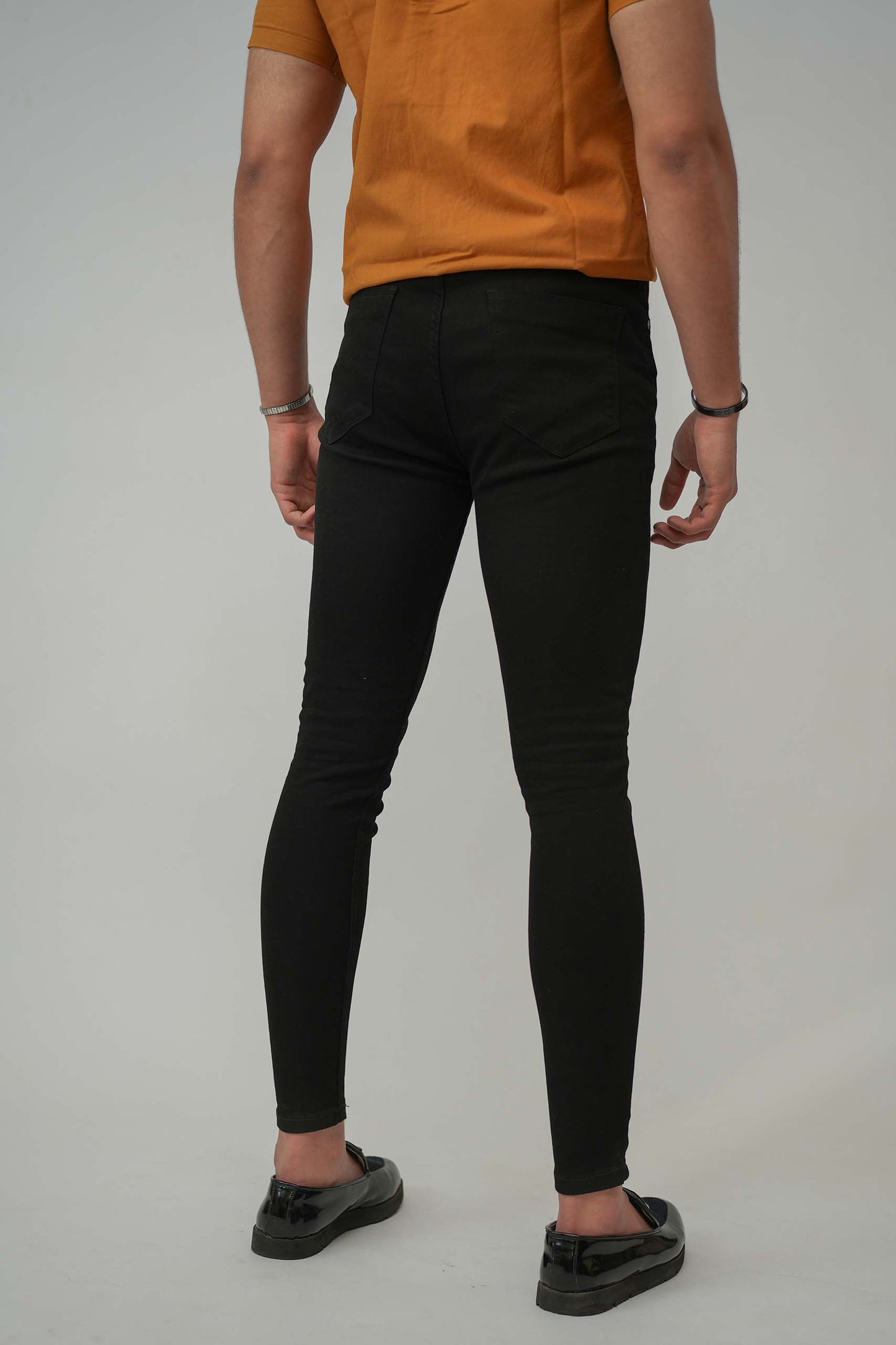 Jet Black Jeans - Muscle Fit
