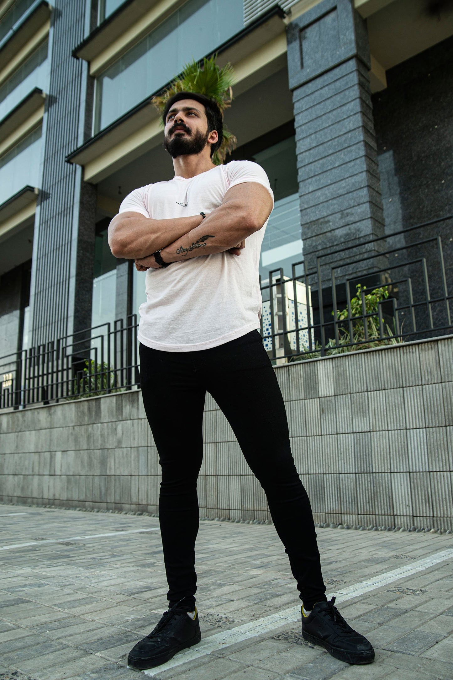 Jet Black Jeans - Muscle Fit