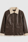 Vanguard Leather Aviator Jacket