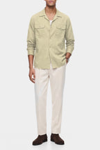 Double Pocket Linen Shirt