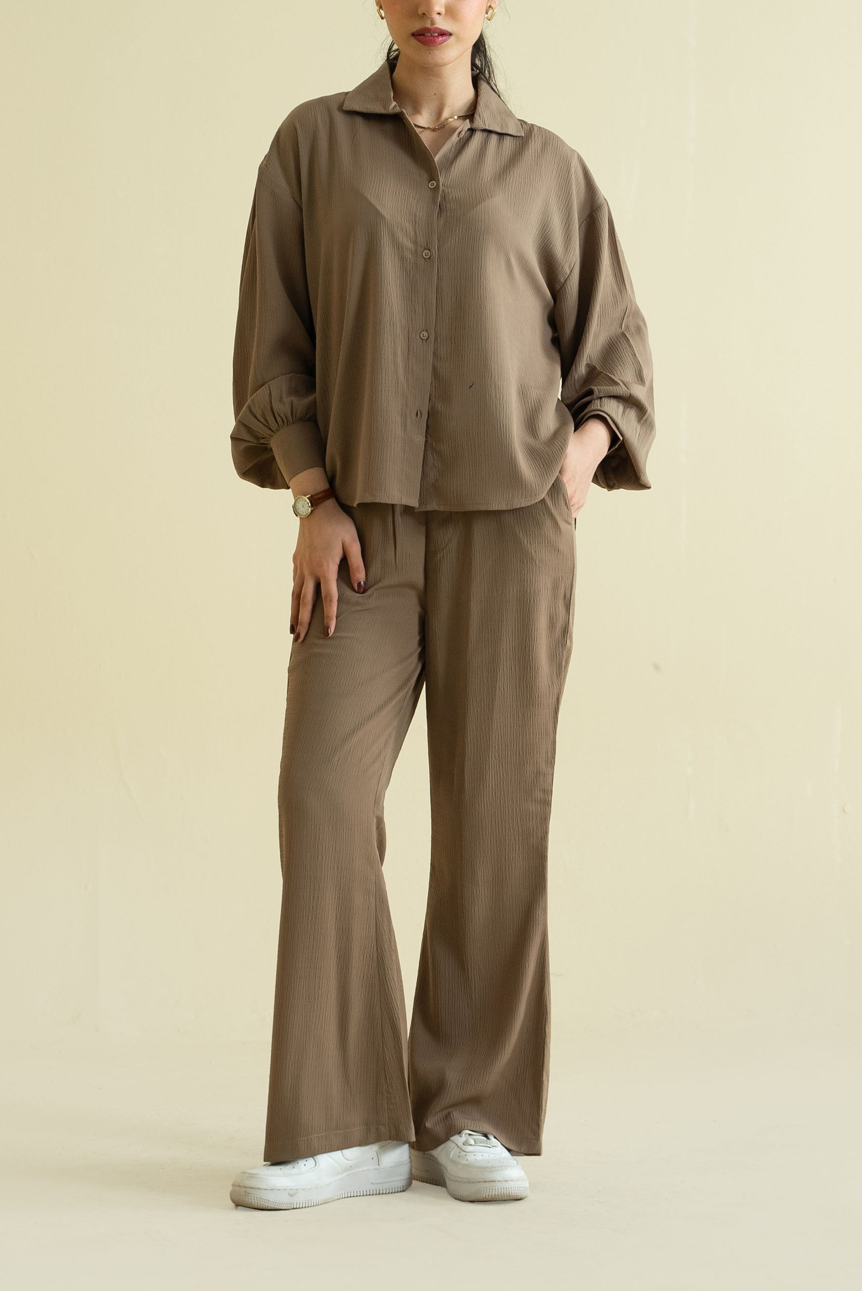 Textured Button Down Shirt (WCS-08)