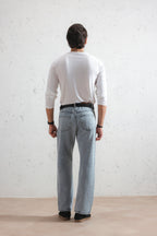 Long Sleeve Ribbed Henley Shirt
