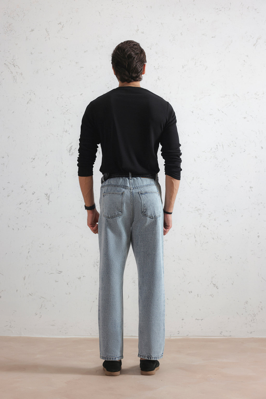 Long Sleeve Ribbed Henley Shirt