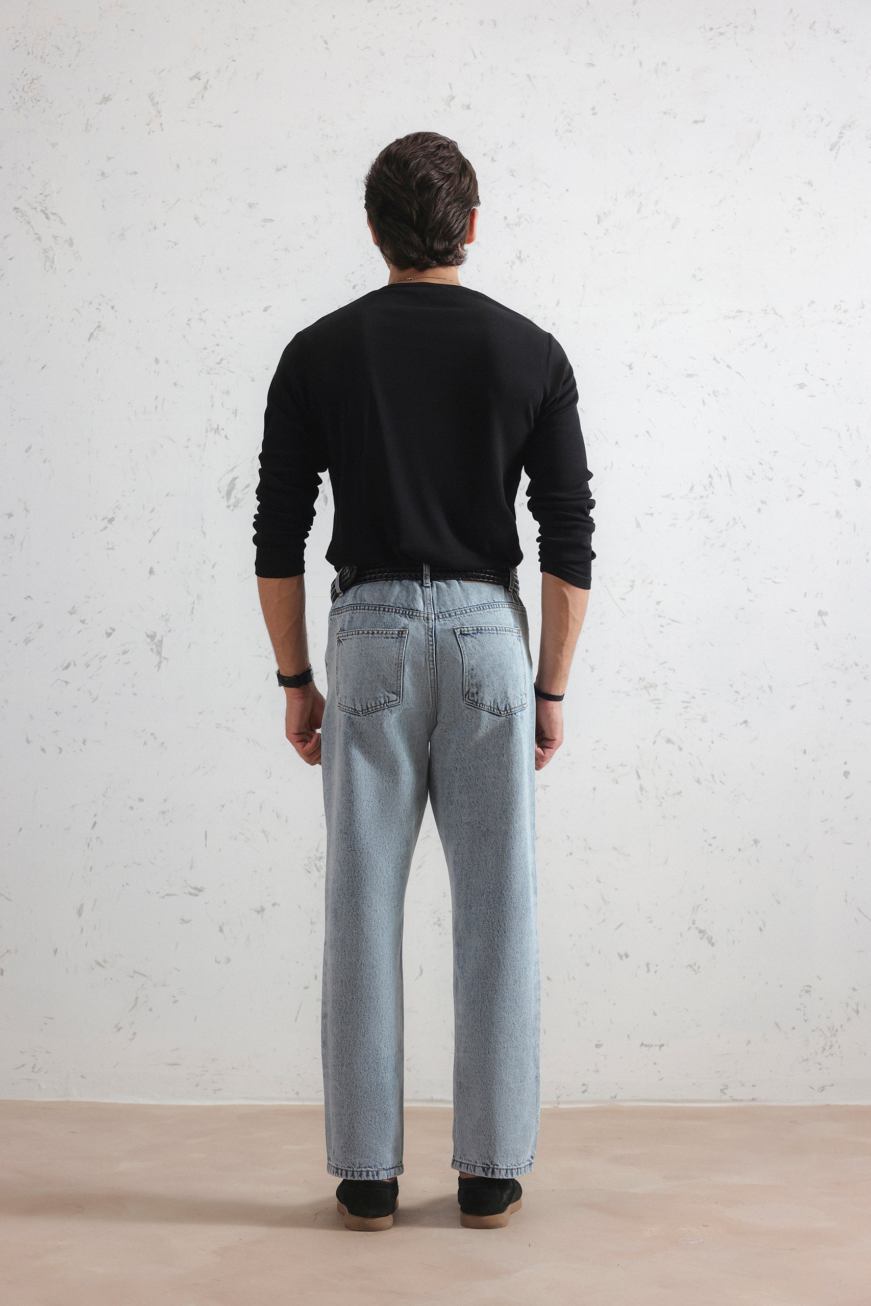 Long Sleeve Ribbed Henley Shirt