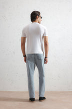 Ribbed Henley Shirt