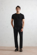 Regular Fit Ribbed T-Shirt