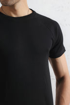 Regular Fit Ribbed T-Shirt