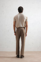 Jacquard Knit Polo Shirt
