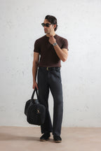 Regular Fit Ribbed T-Shirt