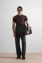 Regular Fit Ribbed T-Shirt