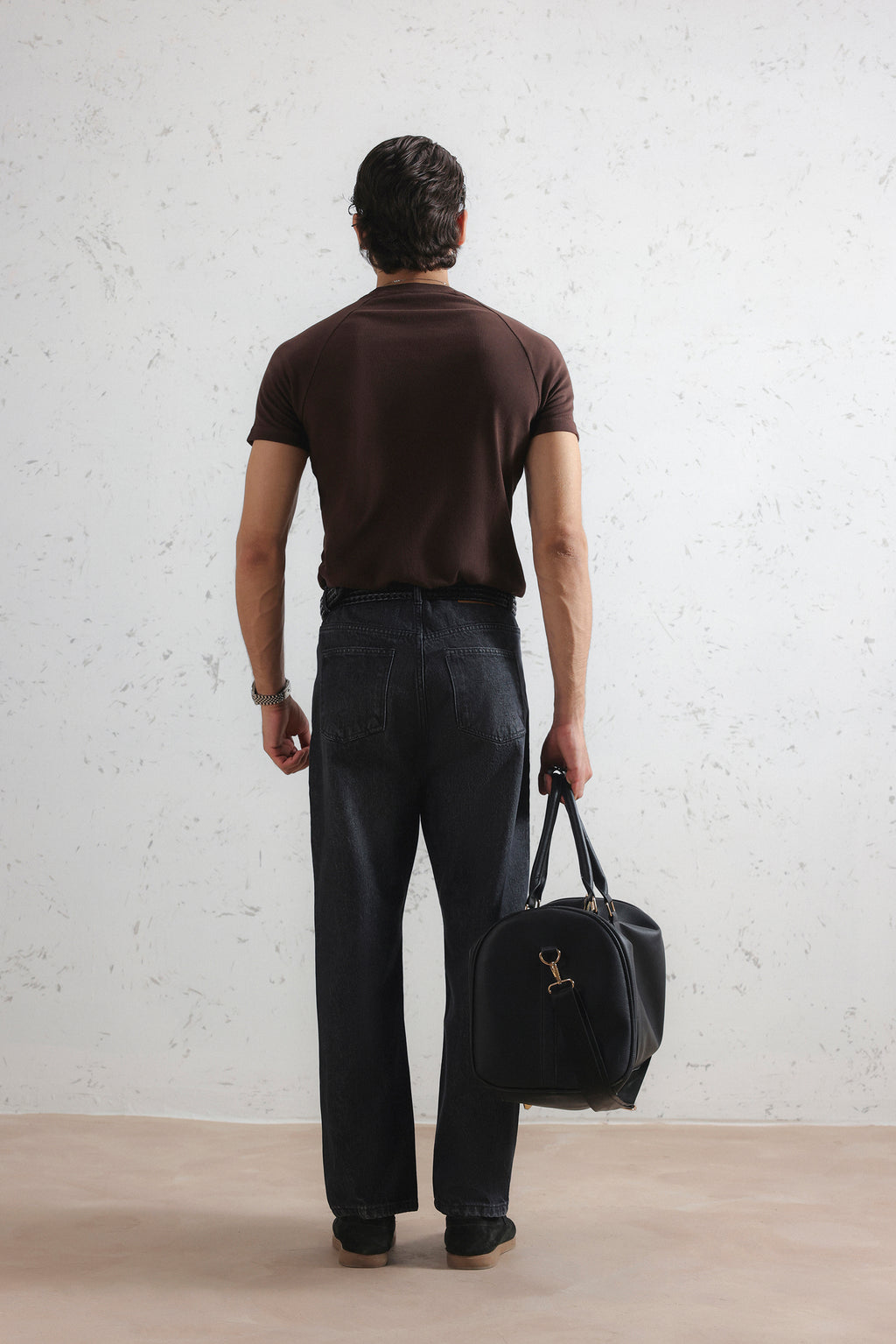 Regular Fit Ribbed T-Shirt