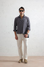 Pinstripe Linen Shirt (MCS-22)