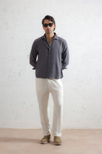 Pinstripe Linen Shirt (MCS-22)