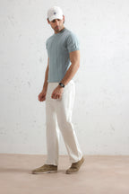 Striped Knit T-Shirt (MKT-01)
