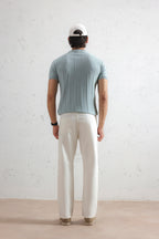 Striped Knit T-Shirt (MKT-01)