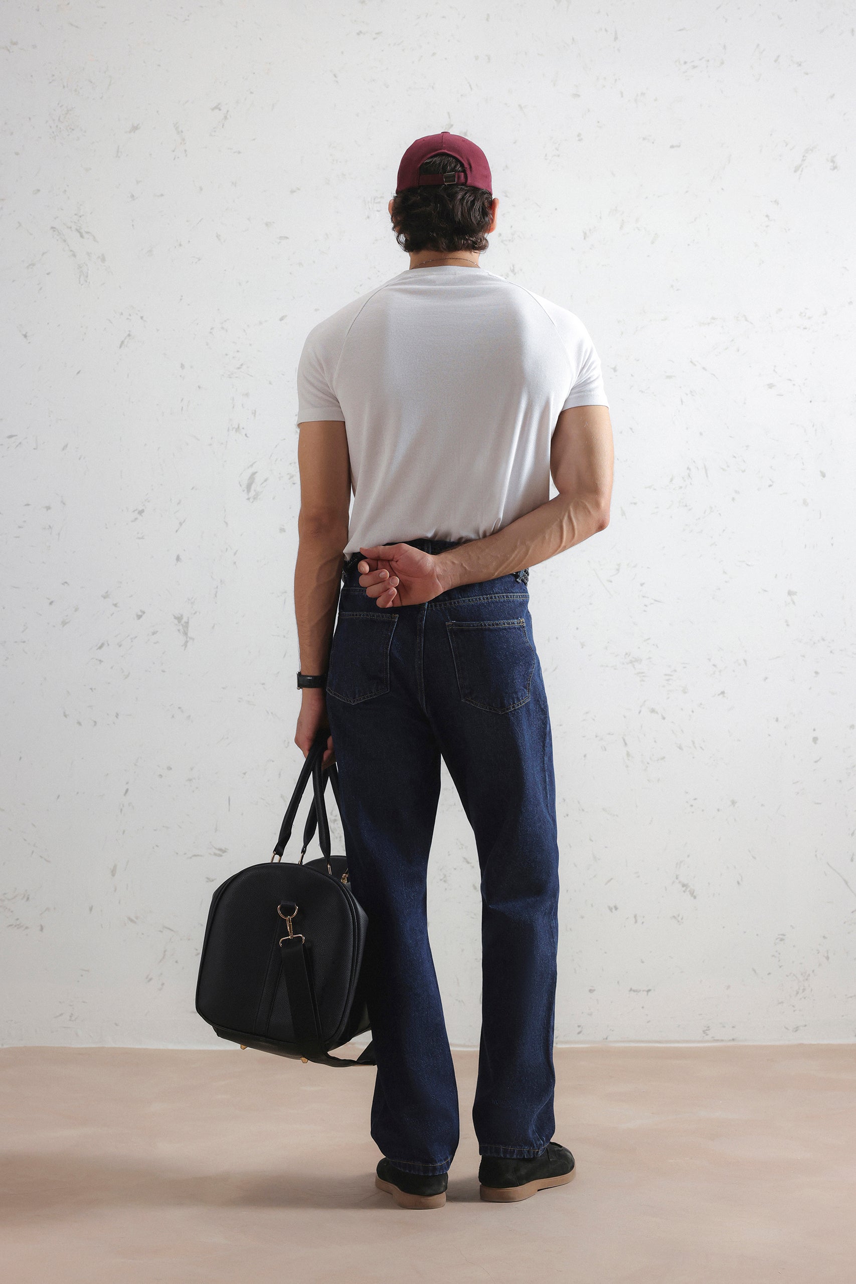 Regular Fit Ribbed T-Shirt