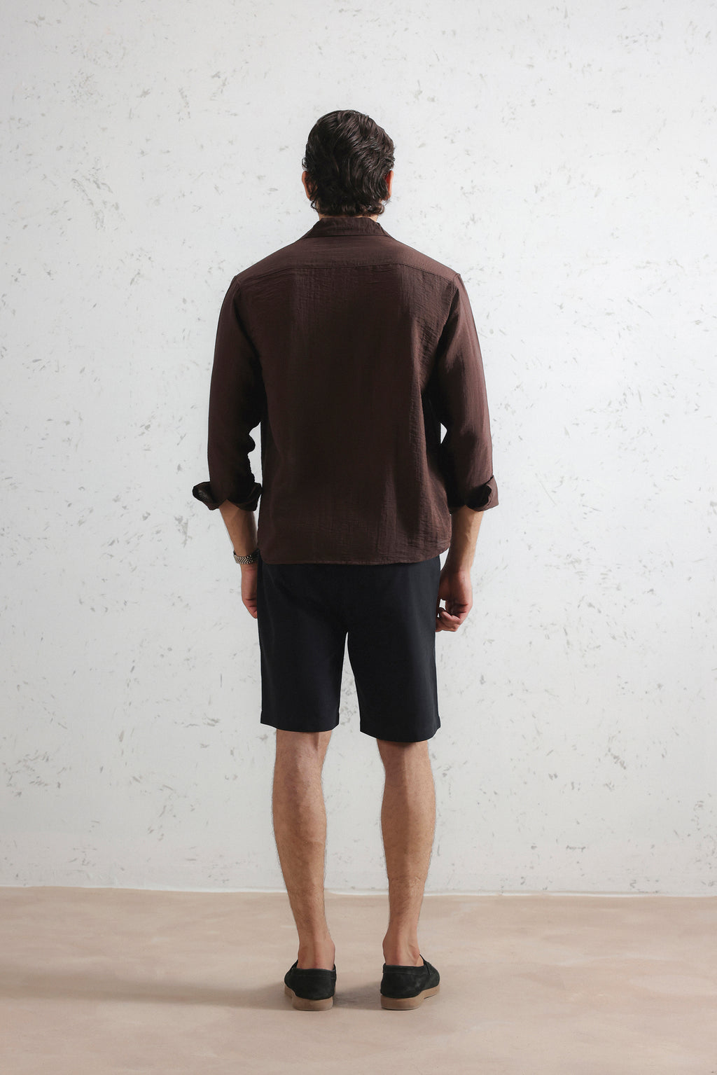 Tailored Linen Shorts