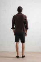Tailored Linen Shorts