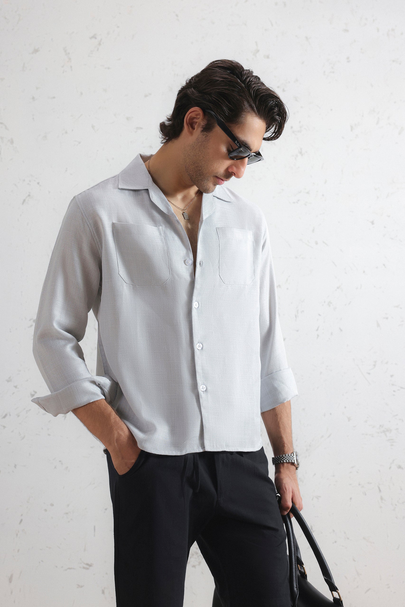 The Hudson Chambray Shirt