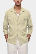 Double Pocket Linen Shirt