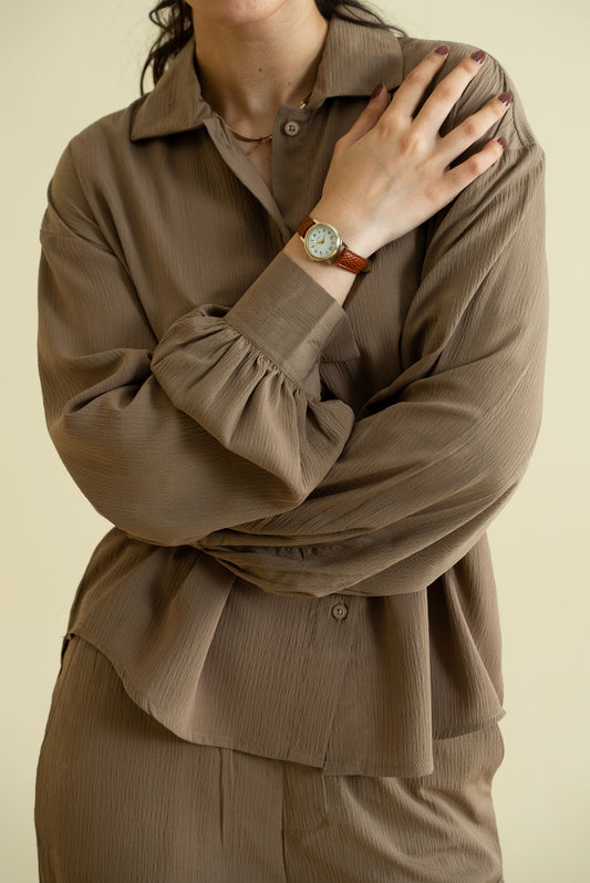 Textured Button Down Shirt (WCS-08)