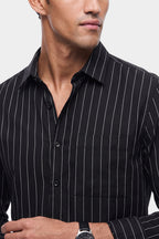 Pinstripe Linen Shirt