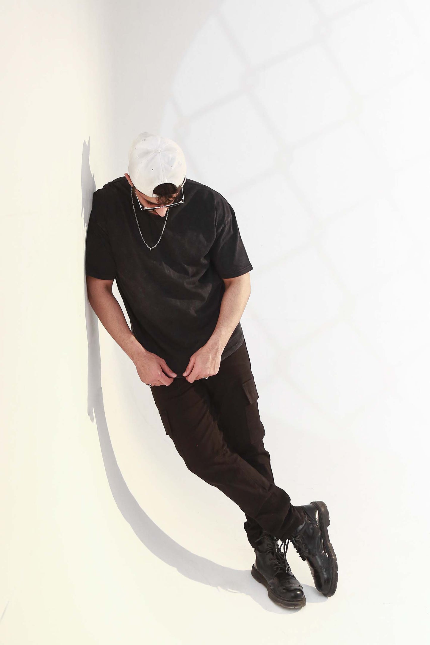 Dark AG Acid Wash Tee