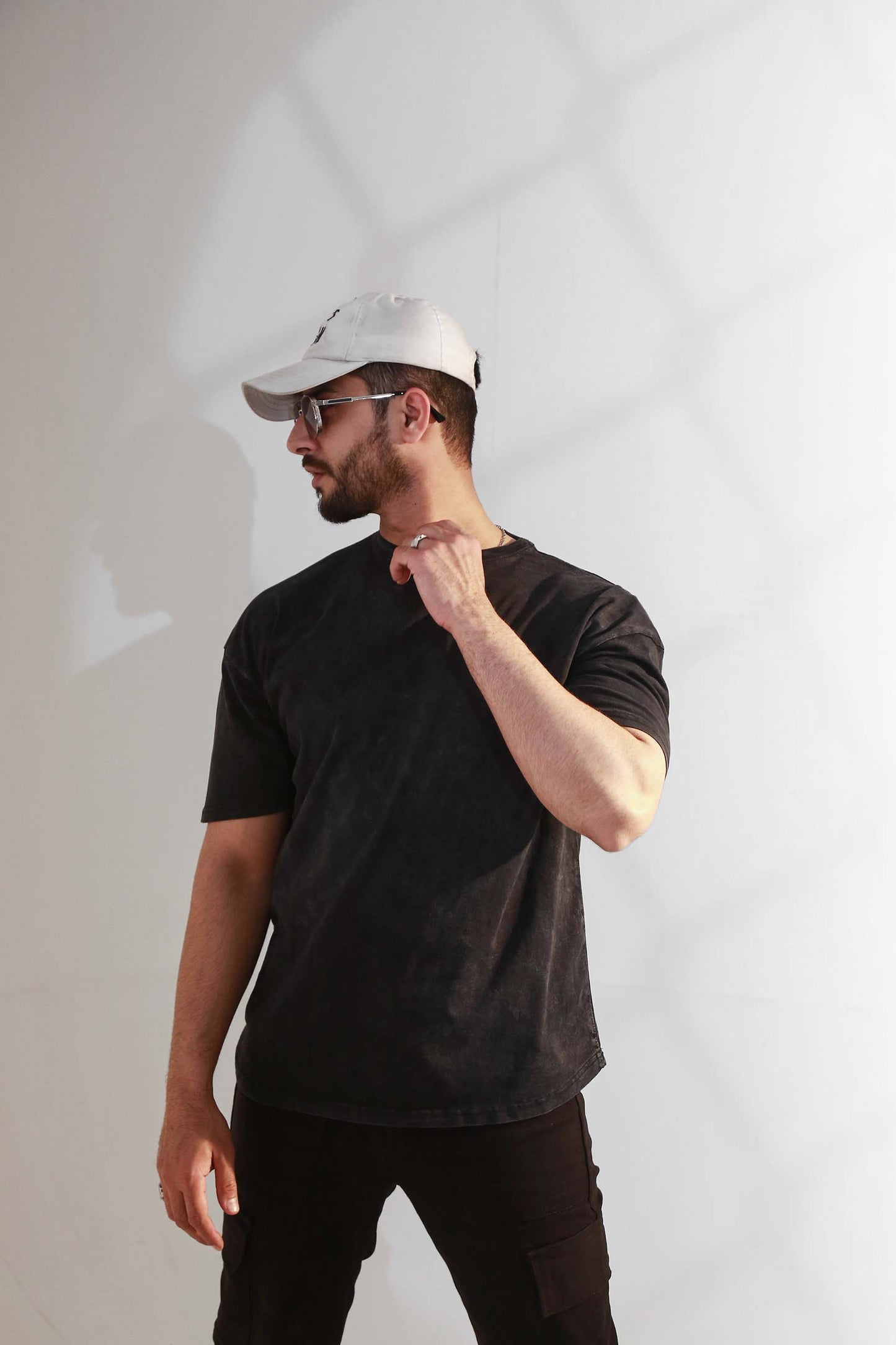 Dark AG Acid Wash Tee