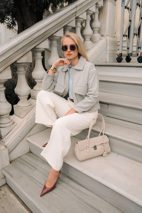 Light grey Jacket for Women