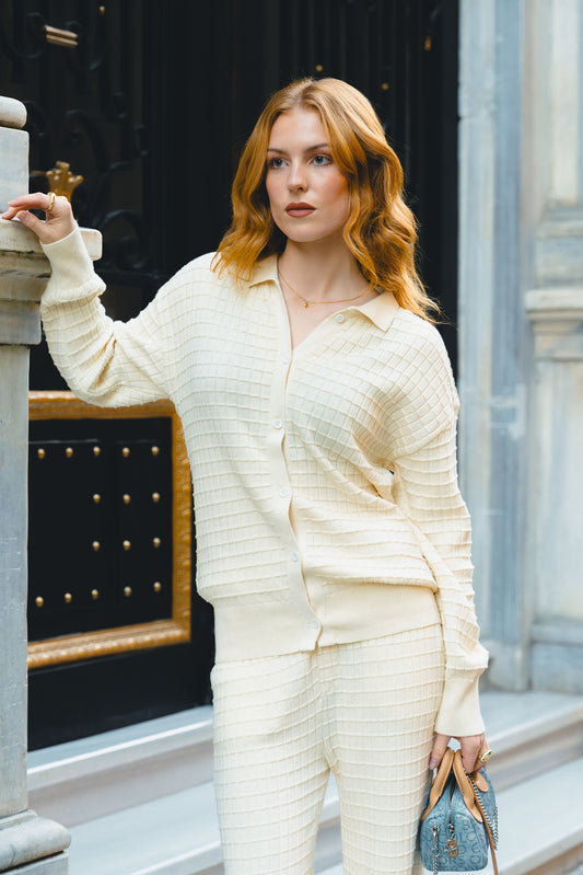 Waffle Knit Sweater (WKS-03)