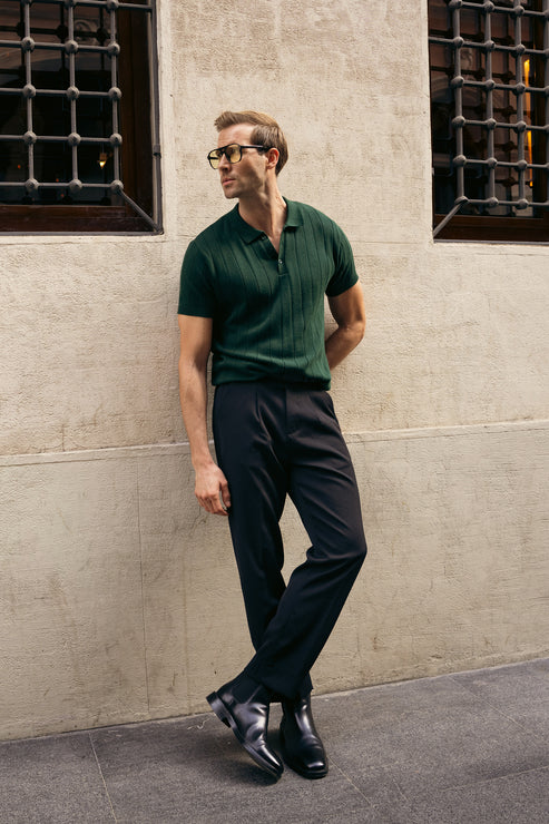 Dark green Polo Shirt for Men