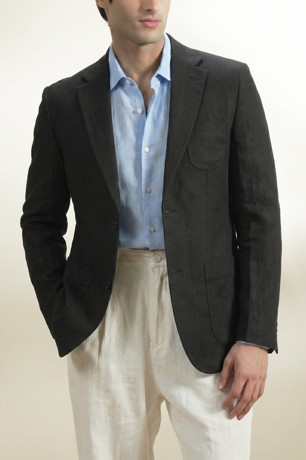 Tailored Linen Blazer (MLB-02)