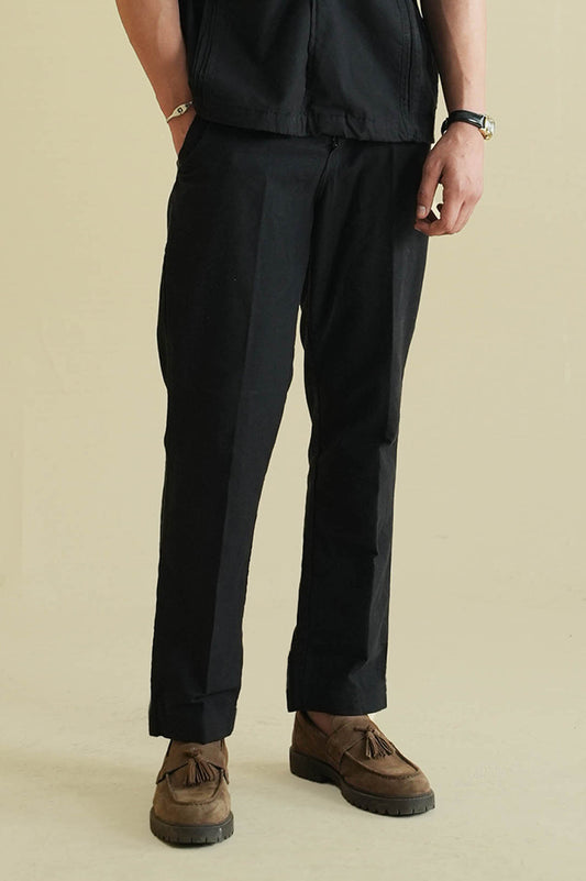 Black Linen Pant