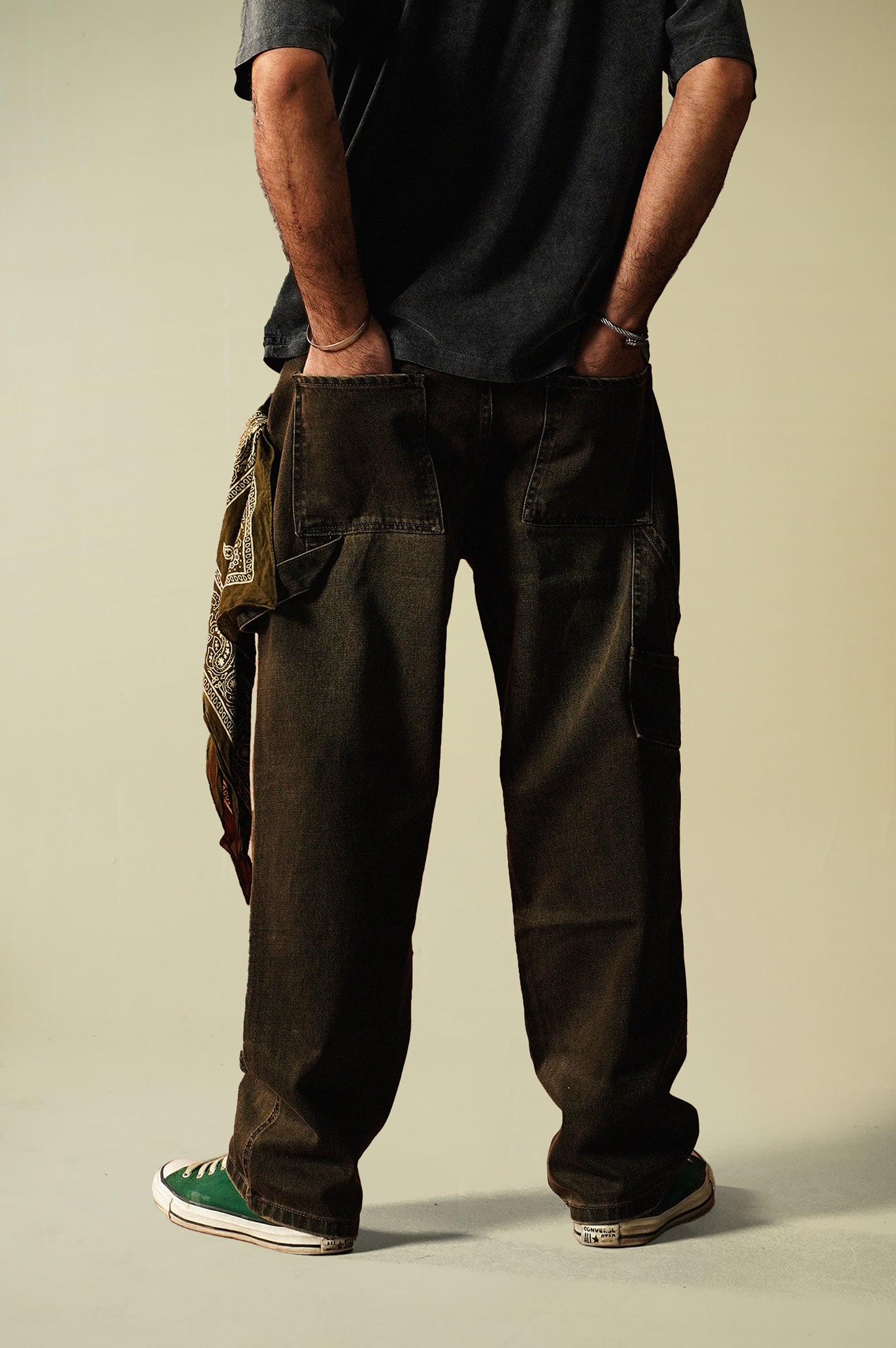 Vintage Brown Carpenter Jeans – Straight Fit