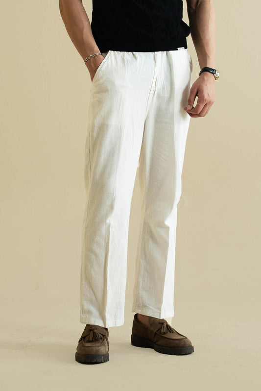Carter Crème Linen Pant