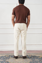 Cable Knit Polo Shirt (MKP-01)