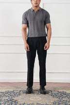 Cable Knit Polo Shirt (MKP-02)