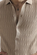 Cable Knit Shirt (MKB-02)