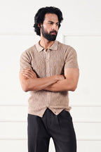Cable Knit Shirt (MKB-02)