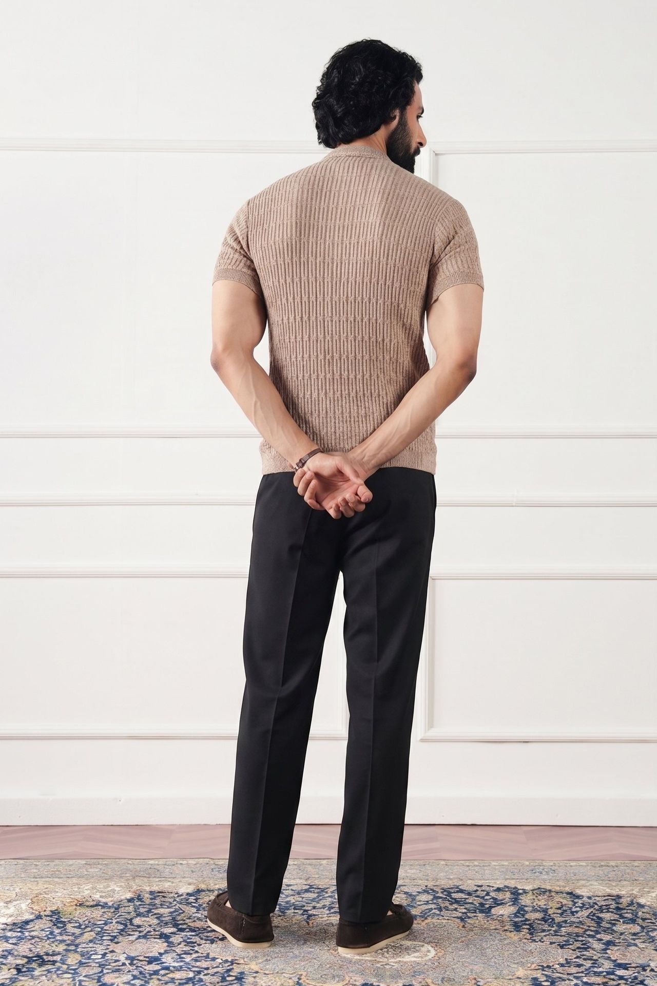 Cable Knit Shirt (MKB-02)