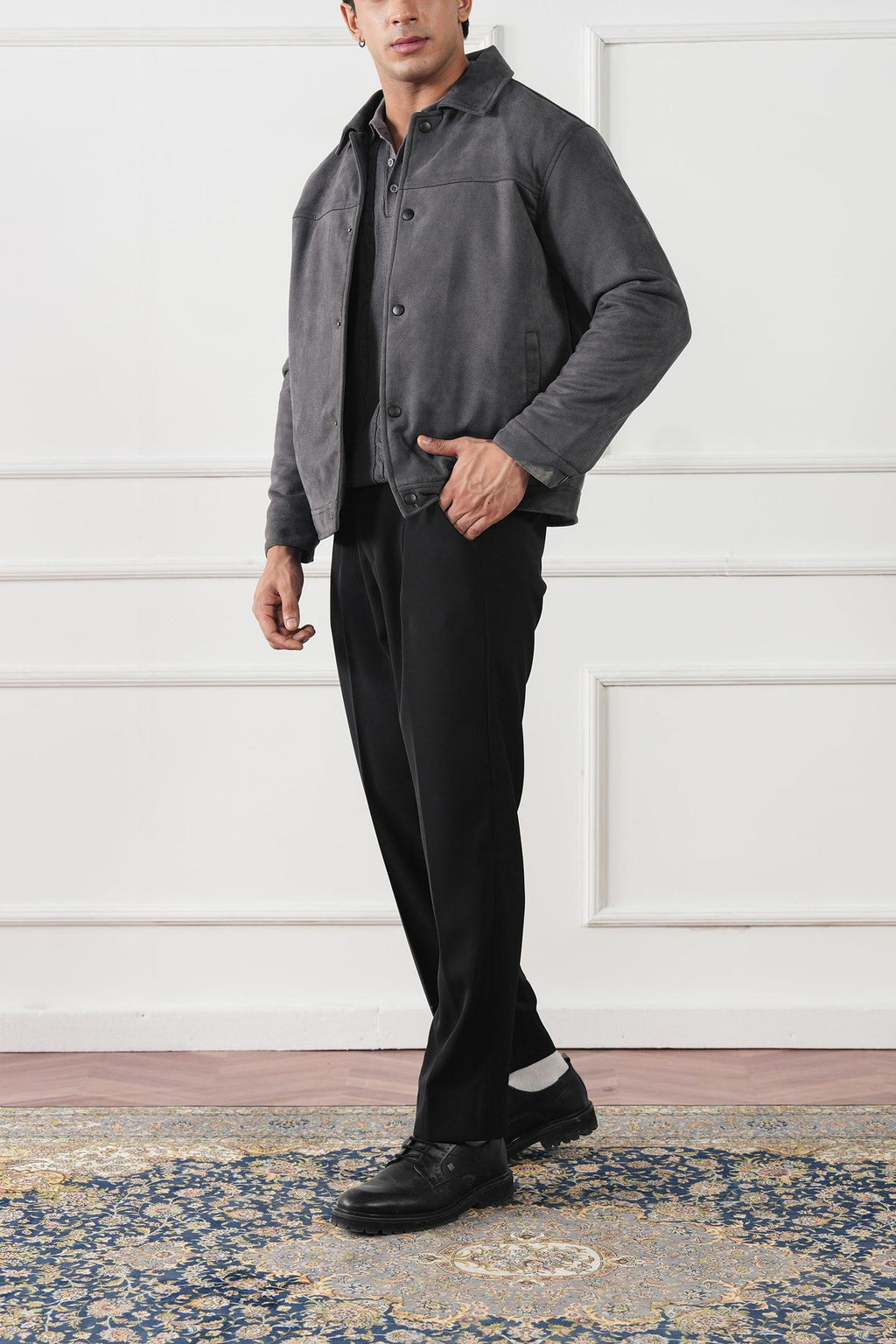 Classic Suede Jacket (MLJ-04)