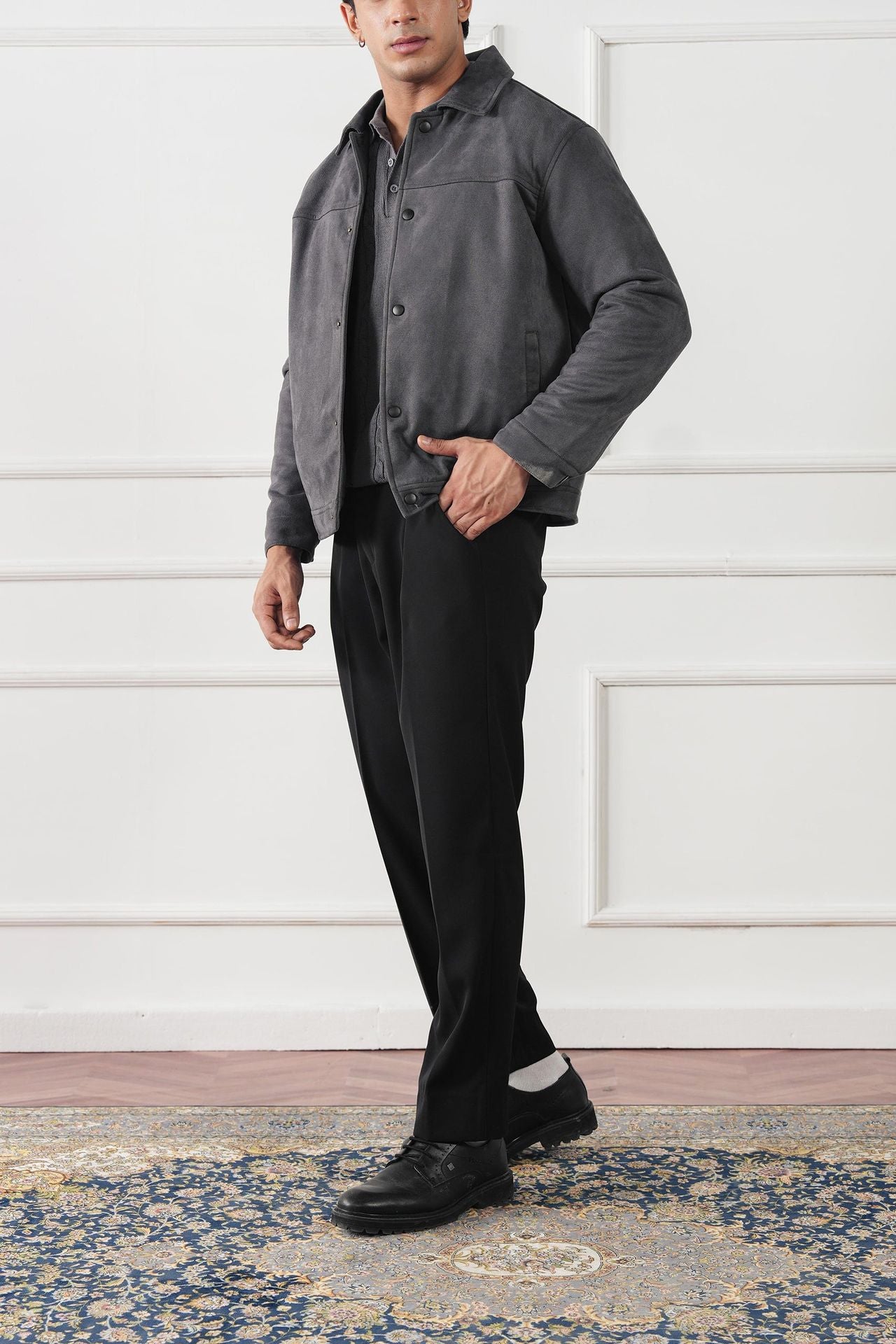 Classic Suede Jacket (MLJ-04)