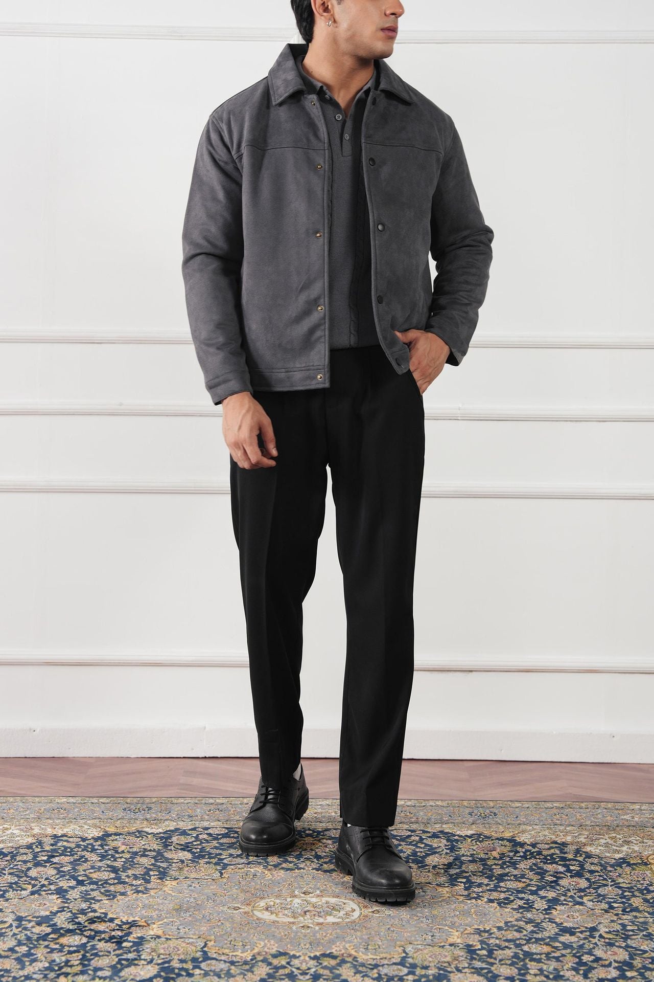 Classic Suede Jacket (MLJ-04)