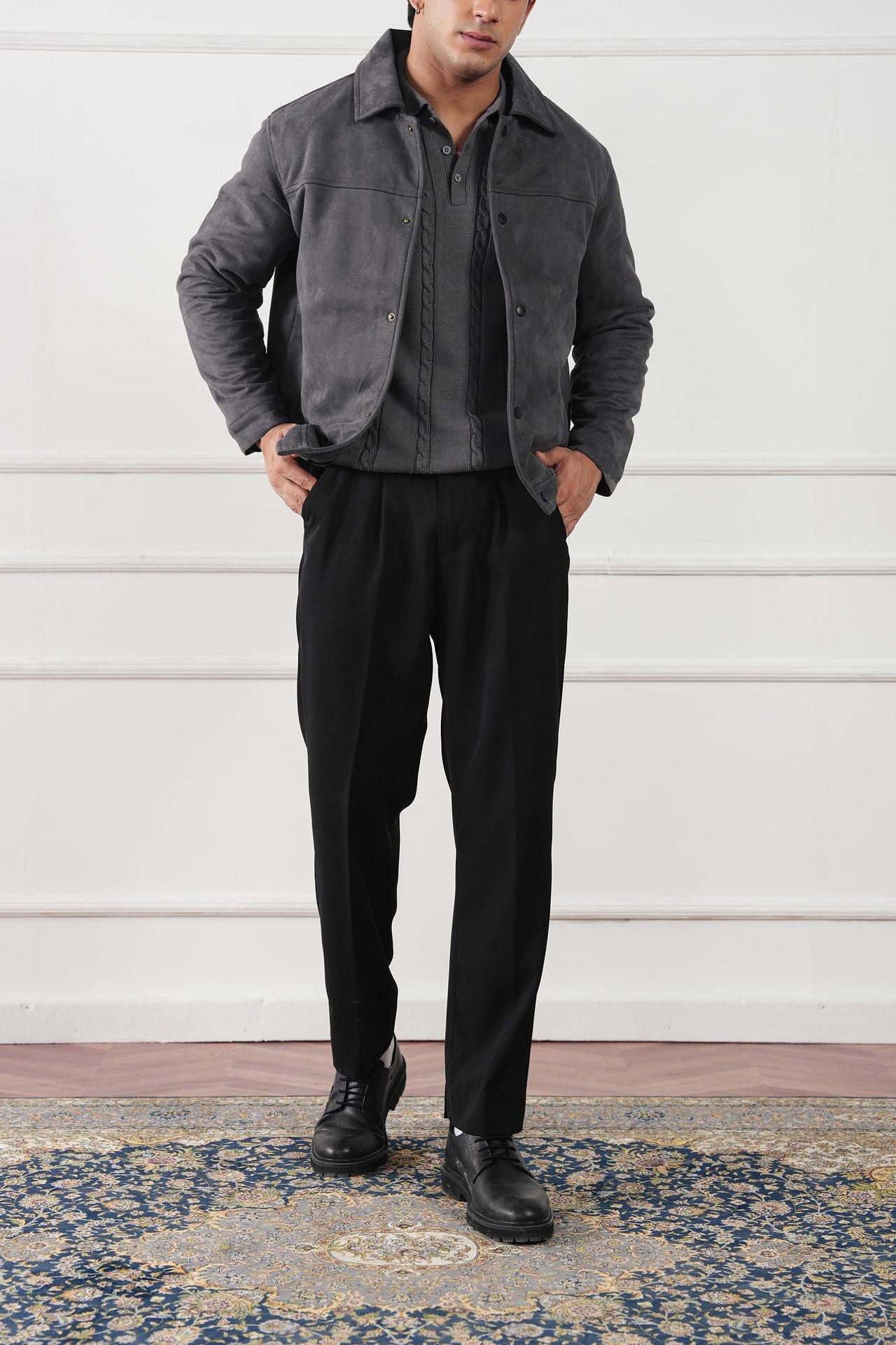 Classic Suede Jacket (MLJ-04)