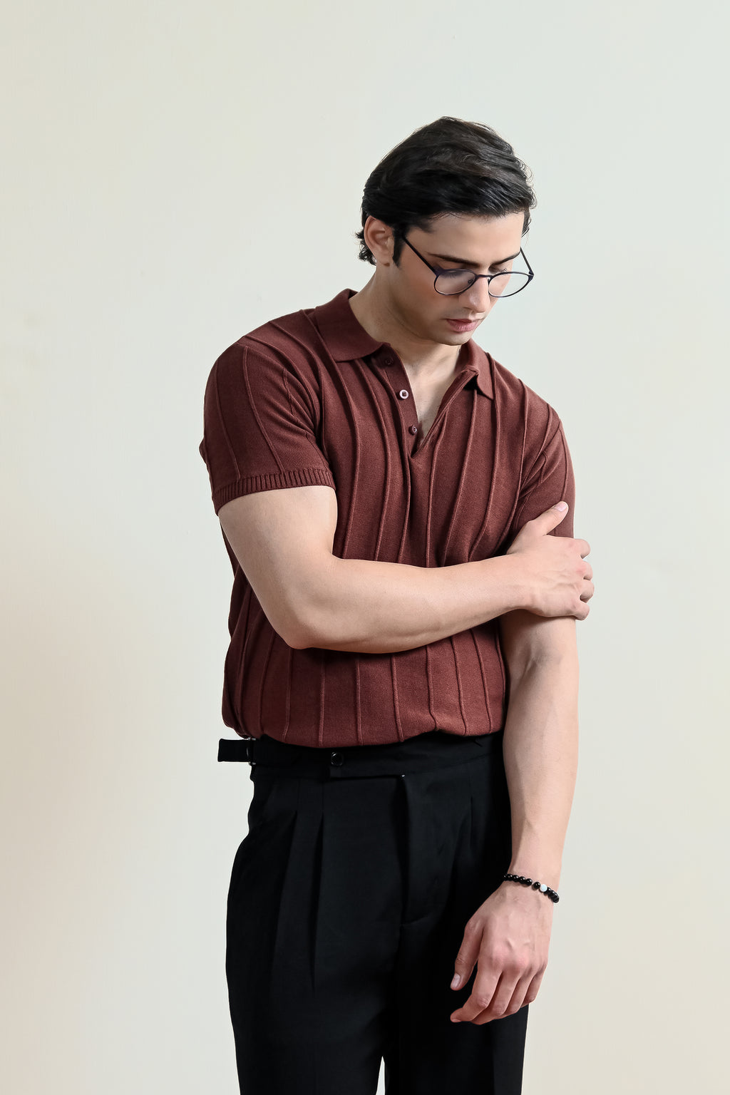 Pintex Knit Polo Shirt (MKP-03)