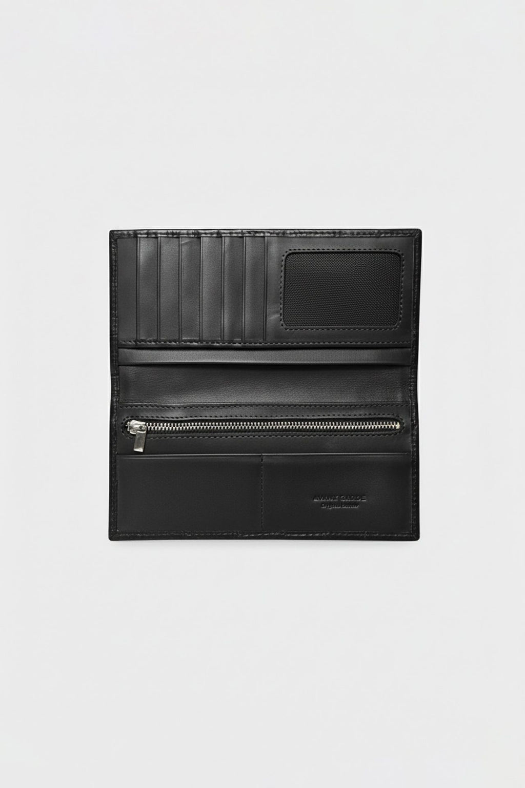 Croc Textured Leather Long Wallet (LW-02)