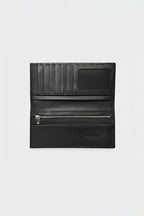 Croc Textured Leather Long Wallet (LW-02)