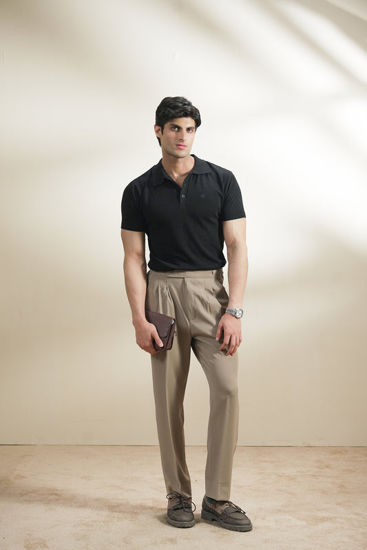 Fine Knit Signature Polo (MKP-22)