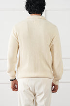 Quarter Zip Knit Sweater (MKZ-02)