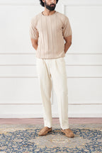 Striped Knit T-Shirt (MKT-02)